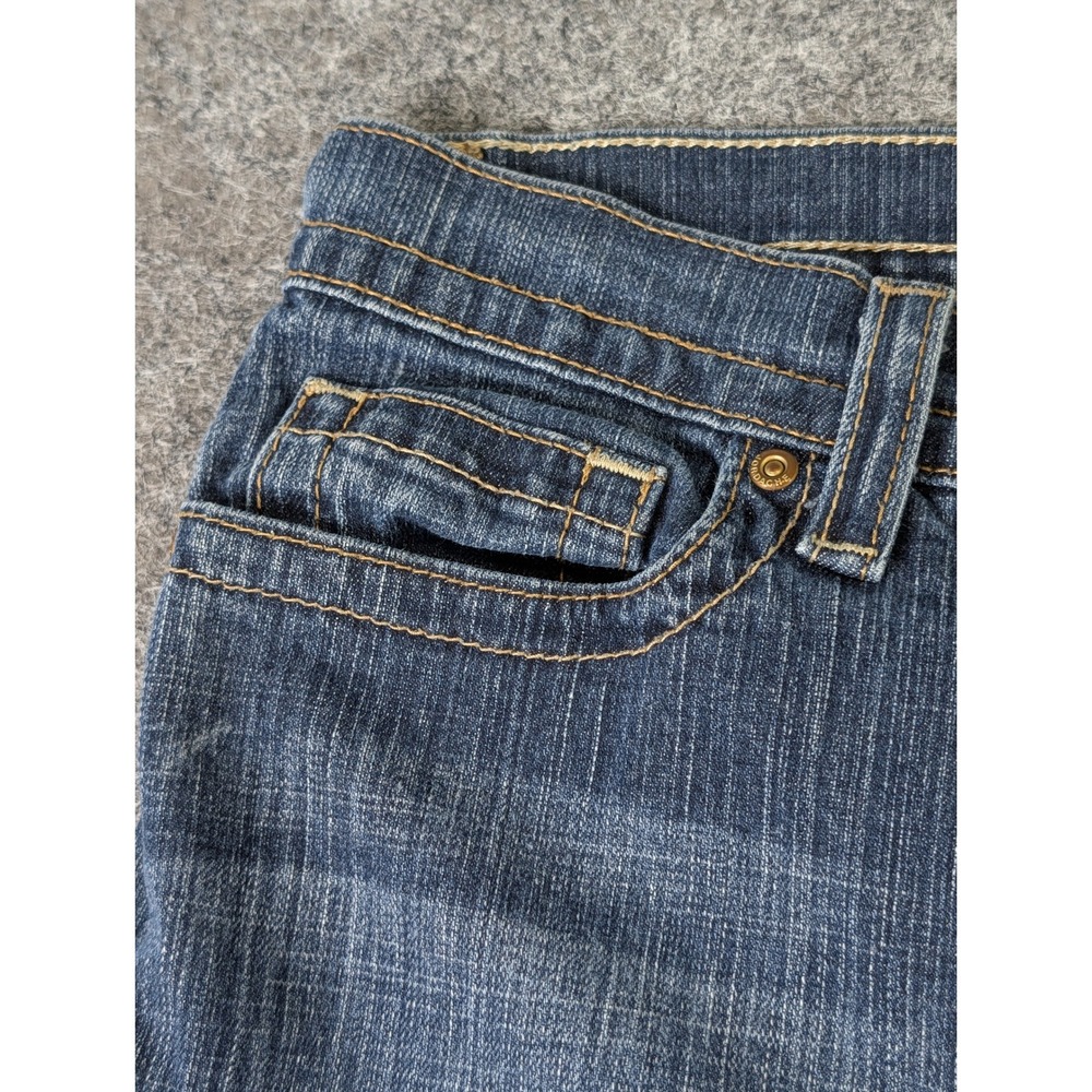 Jordache Womens Bootcut Jeans Size 16 Dark Wash Stretch Denim JM391112 - Picture 3 of 14